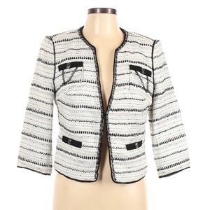 WHITE HOUSE BLACK MARKET | WHITE & BLACK BLAZER